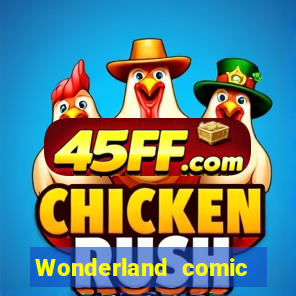 Wonderland comic studio numbers